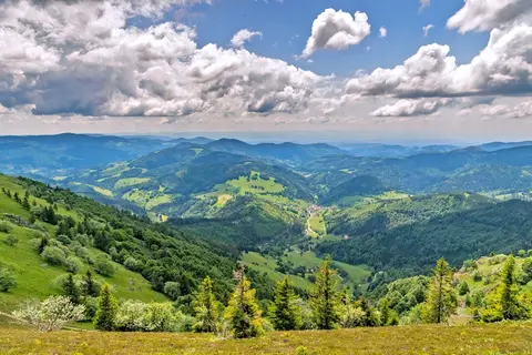 Wohnmobilstellplatz in Zell im Wiesental