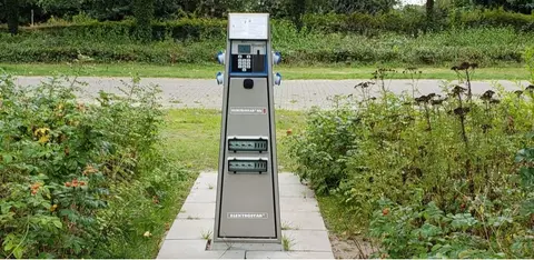 Wohnmobilplatz am Speicherbecken