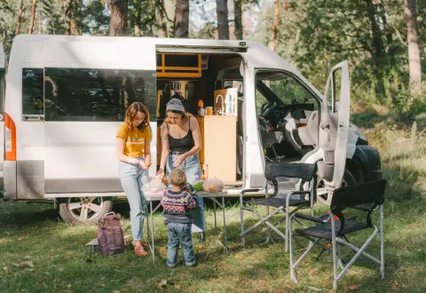 Camping Pod Żaglem StronaTrasa