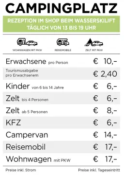 Camping Ausee für Mobilheime und Caravans