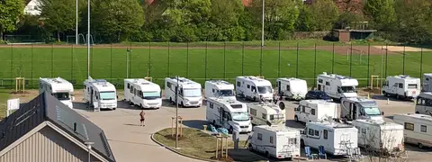 Wohnmobilstellplatz am Badeland Celle