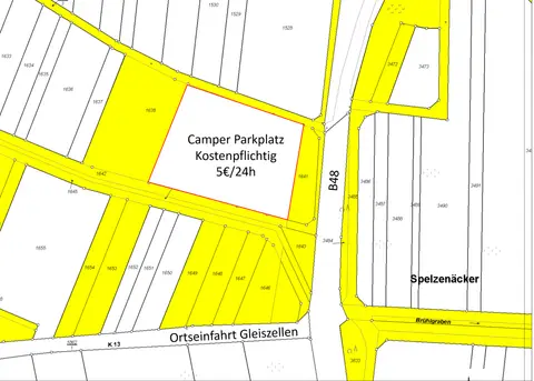 Camper Parkplatz Gleiszellen