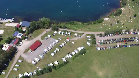 Wohnmobilstellplatz Steinberger See