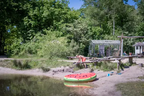 Charme camping Hartje Groen
