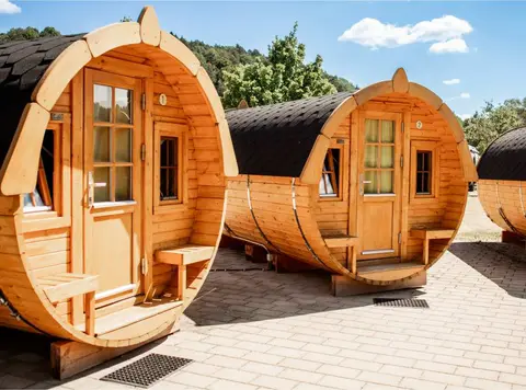 Sonnencamping Albstadt untere Terrassenebene