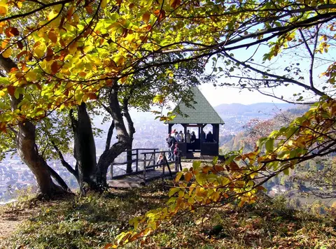 Sonnencamping Albstadt untere Terrassenebene