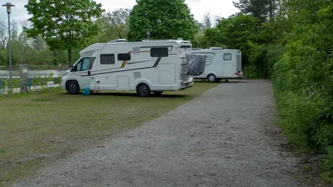 Wohnmobilstellplatz am Gondelteich/Lausitzbad Hoyerswerda