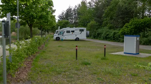 Wohnmobilstellplatz am Gondelteich/Lausitzbad Hoyerswerda
