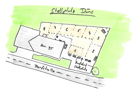 Stellplatz Düns