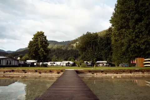 Paradiescamping Wolfgangsee Birkenstrand