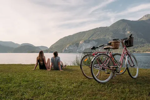 Paradiescamping Wolfgangsee Birkenstrand