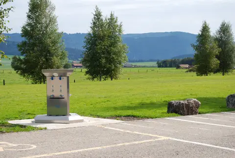 Espace pour campeurs