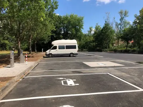 Wohnmobilstellplatz Lauertalparkplatz - Maßbach