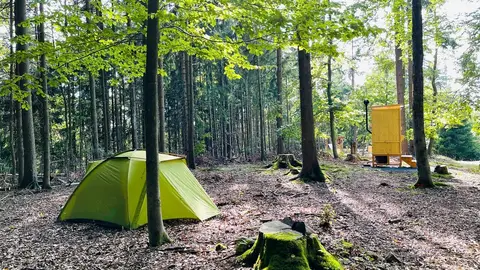 Trekkingplatz FRANKENWALD Am Knock