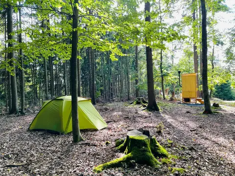 Trekkingplatz FRANKENWALD Am Knock