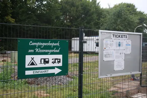 Camping am Weserangerbad