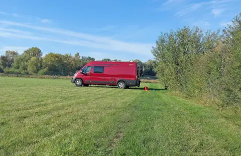 Oase in den Elbauen