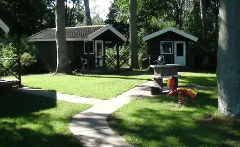 Nysted Strand Camping uden for bom