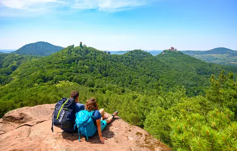 Trekking Pfalz: Ruine Guttenberg