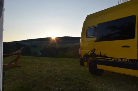 Wohnmobilstellplatz am Badesee Windgfällweiher