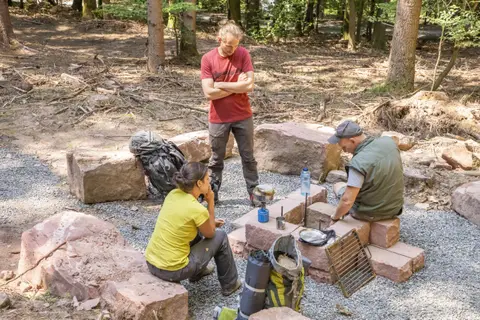 Trekking-Camp "Zapfenglück"