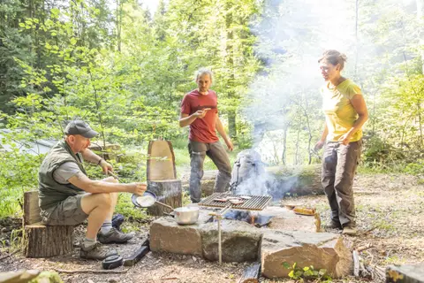 Trekking-Camp Bachgeflüster