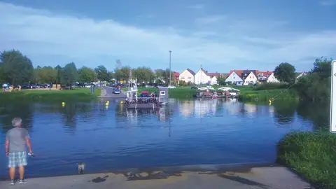 Wohnmobilstellplatz Mainfähre Nordheim