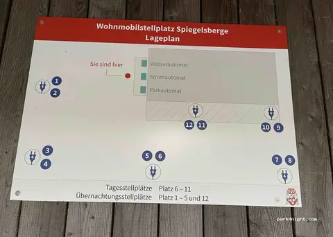 Wohnmobilstellplatz Forstverwaltung Spiegelsberge