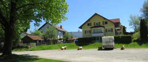 Parkplatz am Wellenfreibad Peiting