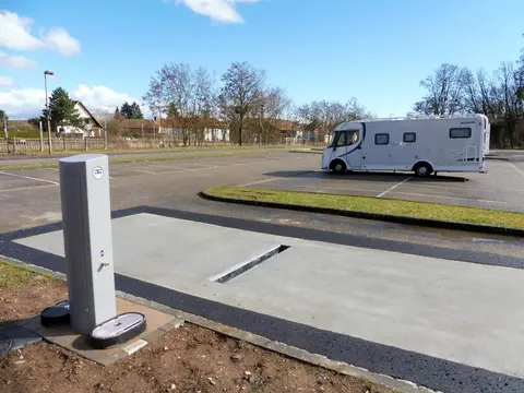 Aire camping-car Thiergarten - Reichshoffen