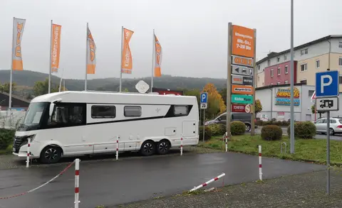 Wohnmobilstellplatz am Rothaarsteig Haiger