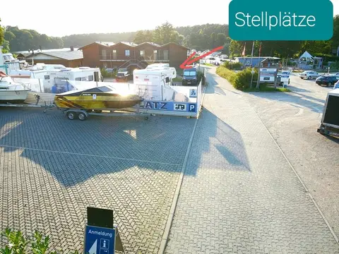 Stellplatz zwischen den Seen