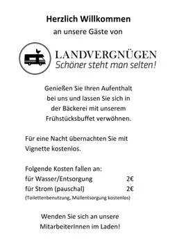 Velten Wohnmobilstellplatz