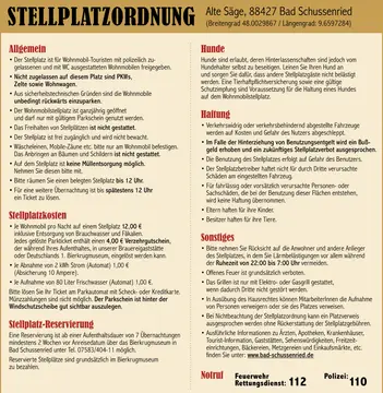 Wohnmobilstellplatz am Bierkrugmuseum