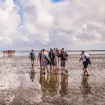 Reisemobilhafen bei den Zwillingsmühlen Greetsiel