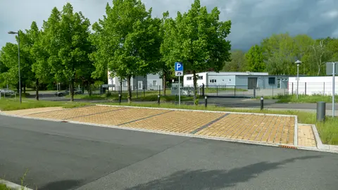 Parkplatz Pforzheimer Platz in Hoyerswerda