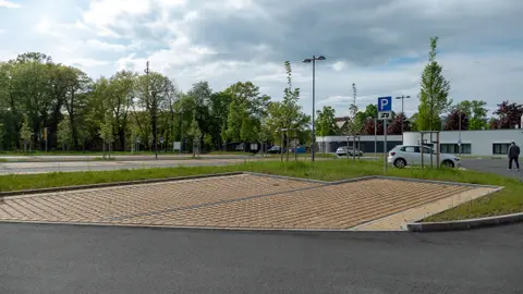 Parkplatz Pforzheimer Platz in Hoyerswerda