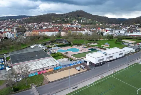 Wohnmobilstellplatz am Aquaplex Eisenach