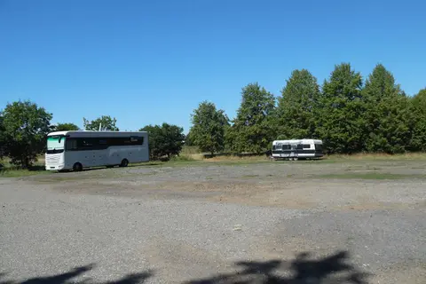 Caravaning am Elsterstausee