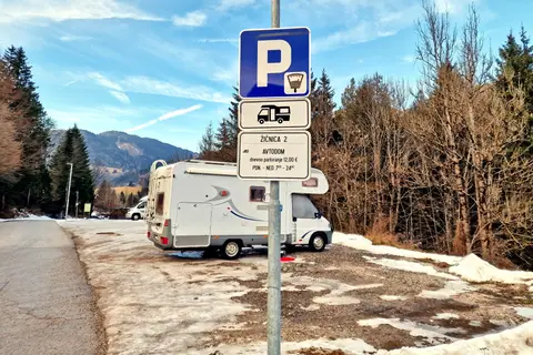 Parkirišče za avtodome Kranjska Gora