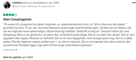 Vemmetofte Strand Camping