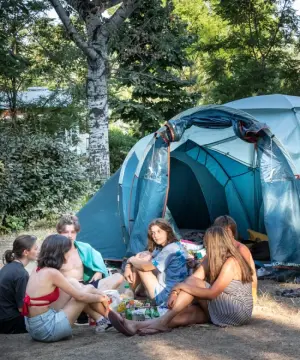 Aire campint-car Saint-Agrève