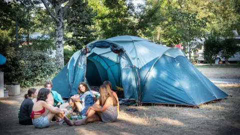Aire de camping-cars Vinezac