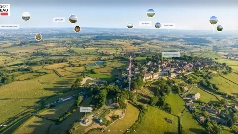Aire de services pour camping-cars (Génelard)