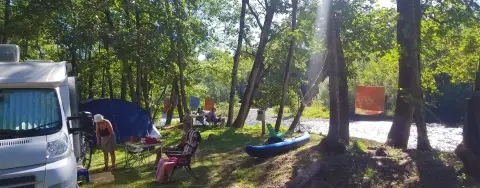 Camping Les Chalets sur Dordogne