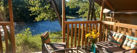 Camping Les Chalets sur Dordogne