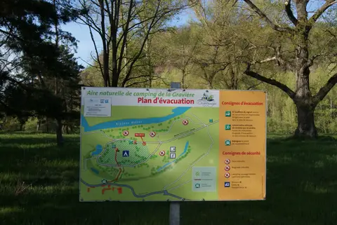 Aire naturelle de camping La Gravière
