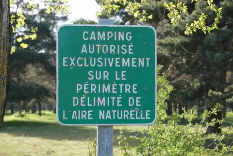 Aire naturelle de camping La Gravière