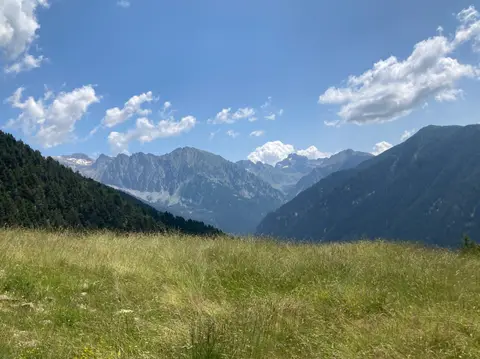 Le camping de la ferme de St Dalmas Valdeblore