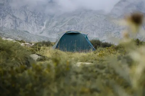 Le camping de la ferme de St Dalmas Valdeblore